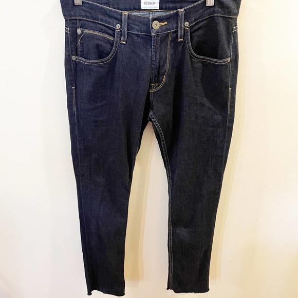 Hudson Blake Slim Straight Zip Fly Jeans Size 28 - Picture 1 of 15
